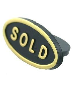 DSI5050 = Sold Insert for Ring Tray Black Oval (Pkg of 100)