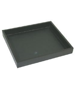 DTR1005 = TRAY WOODEN BLACK 1/2 SIZE 1'' DEEP
