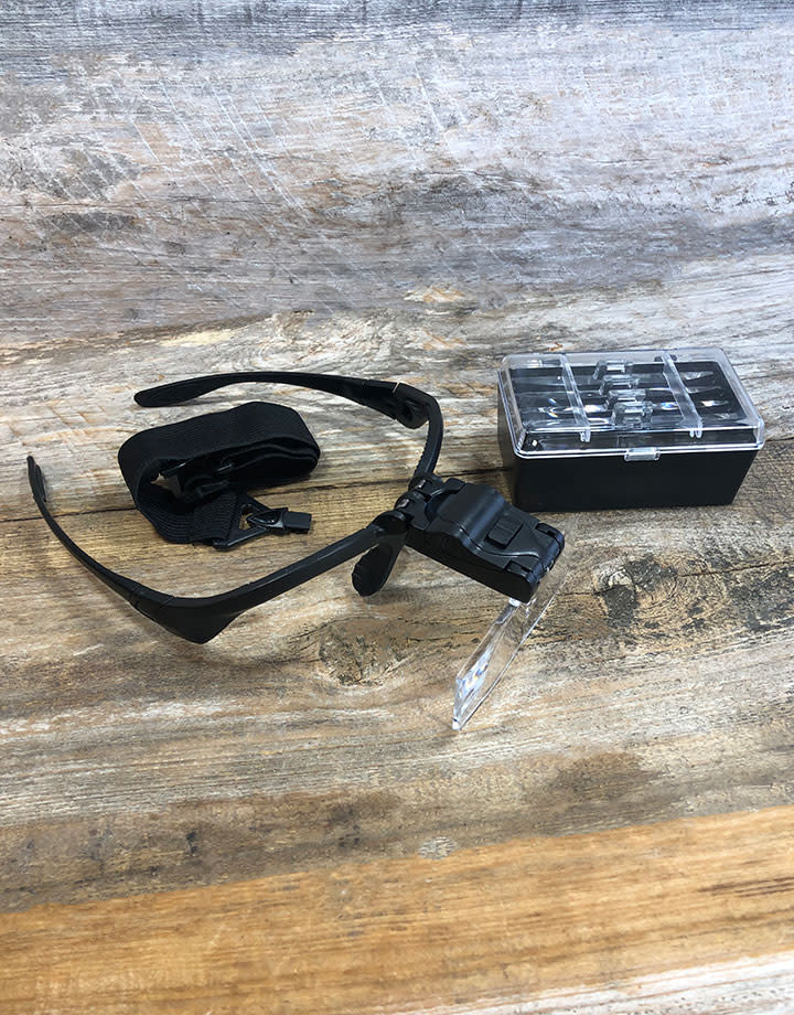EL9160 = Lightweight Head Magnifier with 5 Lenses