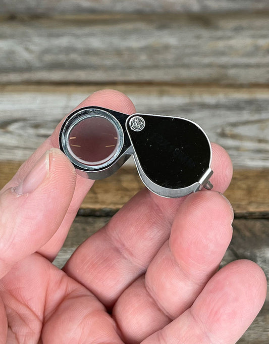 EL962 = 10X Chrome Color Economy Loupe 18mm Lens