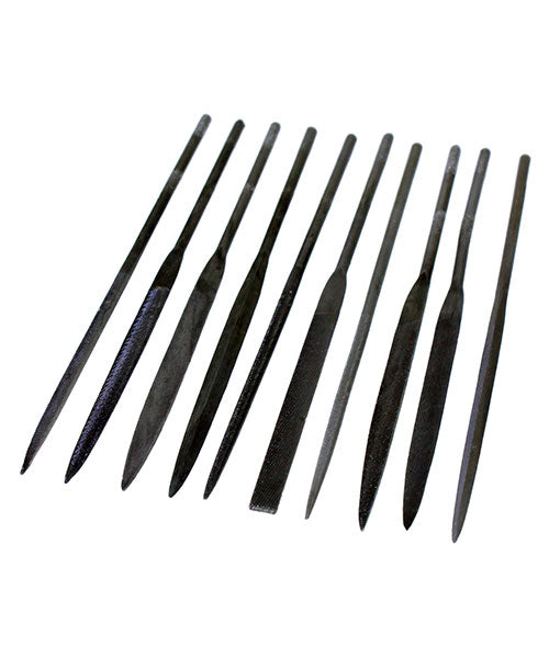 FI6004 = Economy Needle File Set - Cut 2 - 5-1/2'' (10 pcs)