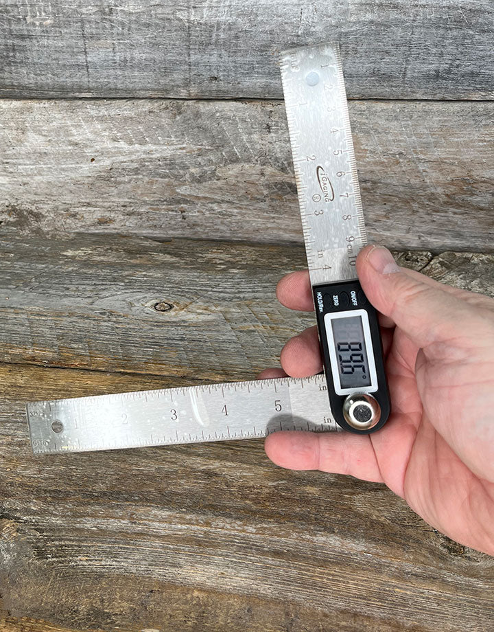 GA7006 = Digital Protractor 7" w/ Stainless Steel Scale Blade