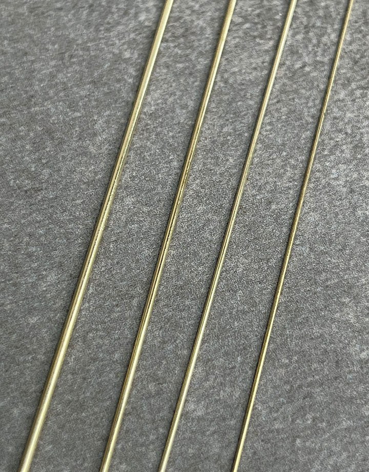 GW10 = 10K Yellow Gold Round Wire (sold by the inch)