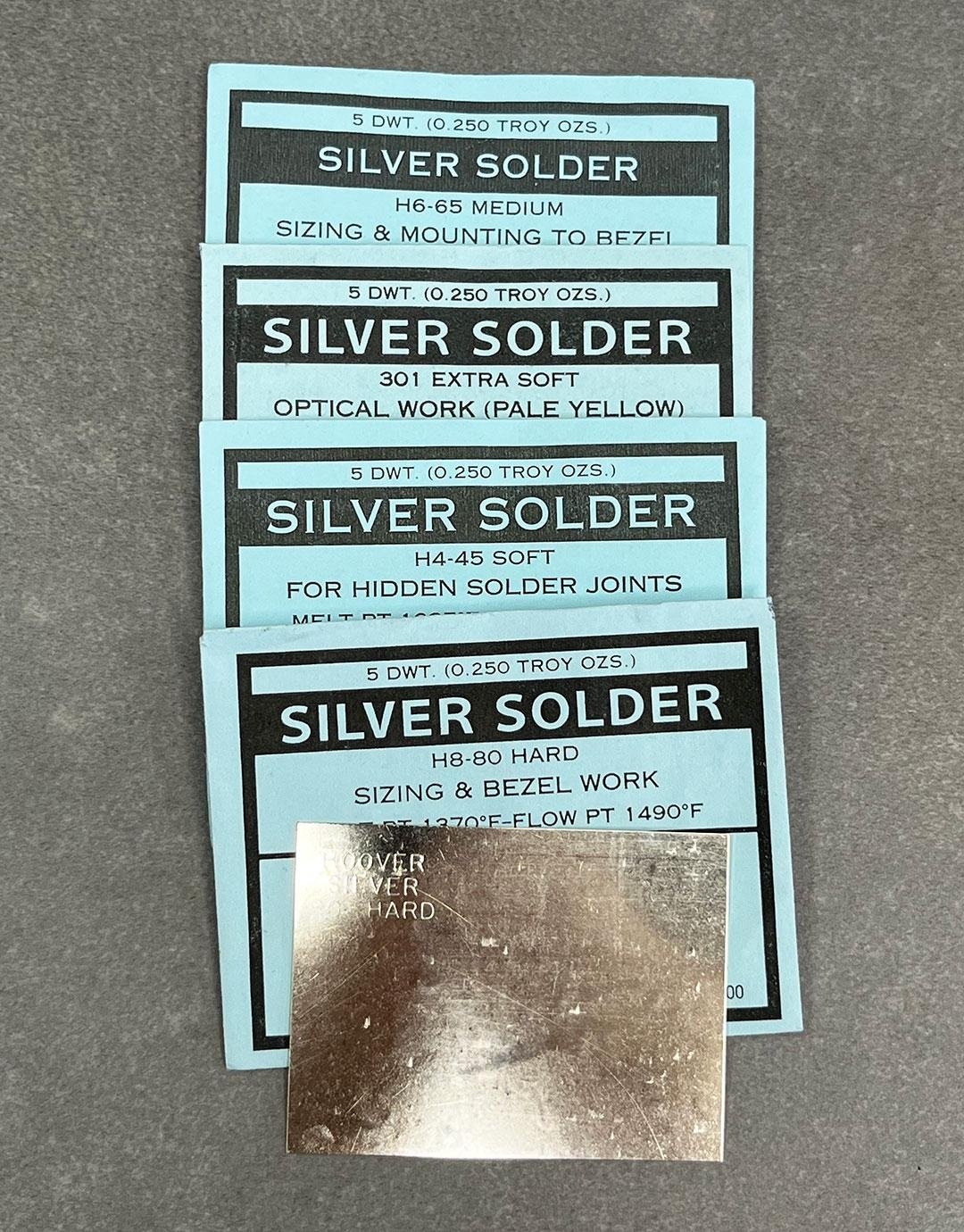 SSS = Silver Sheet Solder
