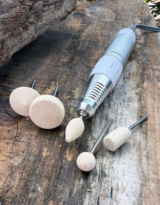 17-12XX = Mounted Felt Polishing Buffs for Flexshaft and Micromotor