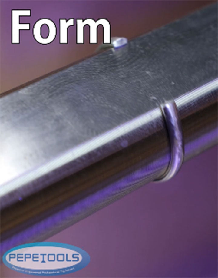 MD125 = Rosy Revolver Flat Back, Open Ring, Forming Mandrel