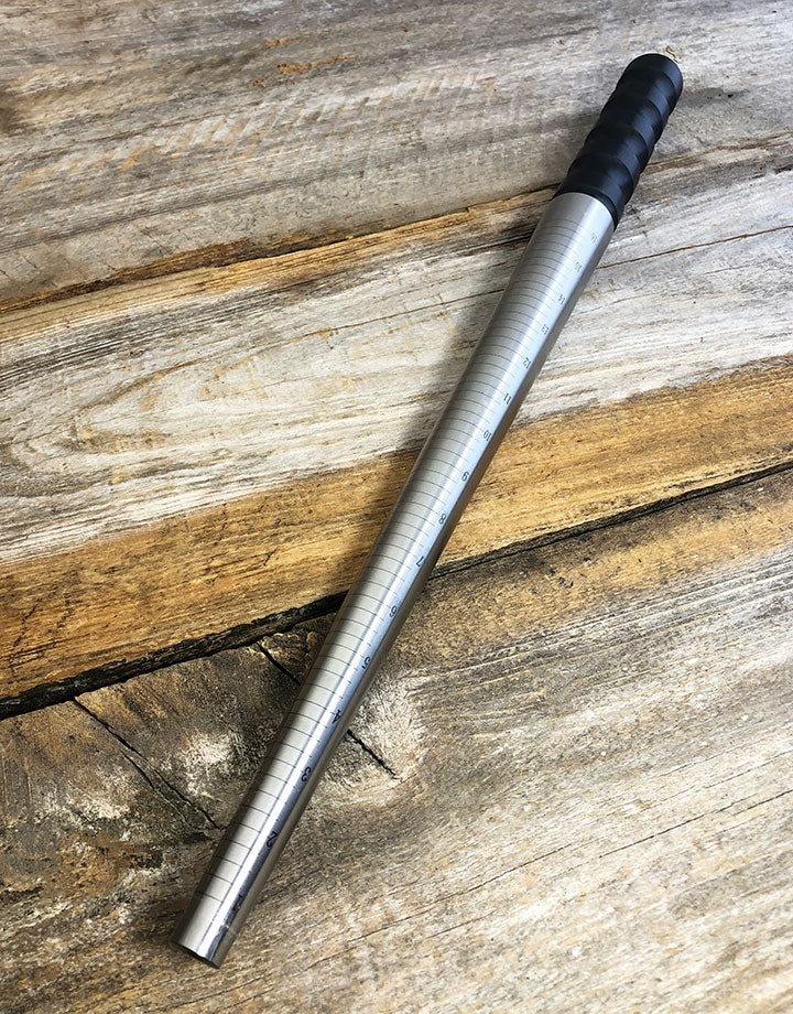 MD1524US = PrecisionFit„¢ Steel Marked Ring Mandrel (USA Sizes 1 €€œ 16)