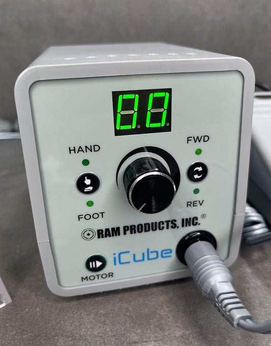MO4500 = iCUBE 45 Micromotor with Handpiece & On/Off Pedal