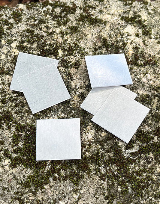 MSAL30320 = Aluminum Shape Square 1" (20ga) (Pkg of 6)