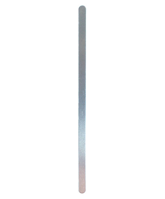 MSAL39014 = Aluminum Bracelet Blanks 1/4'' x 6'' 14ga (Pkg of 24)