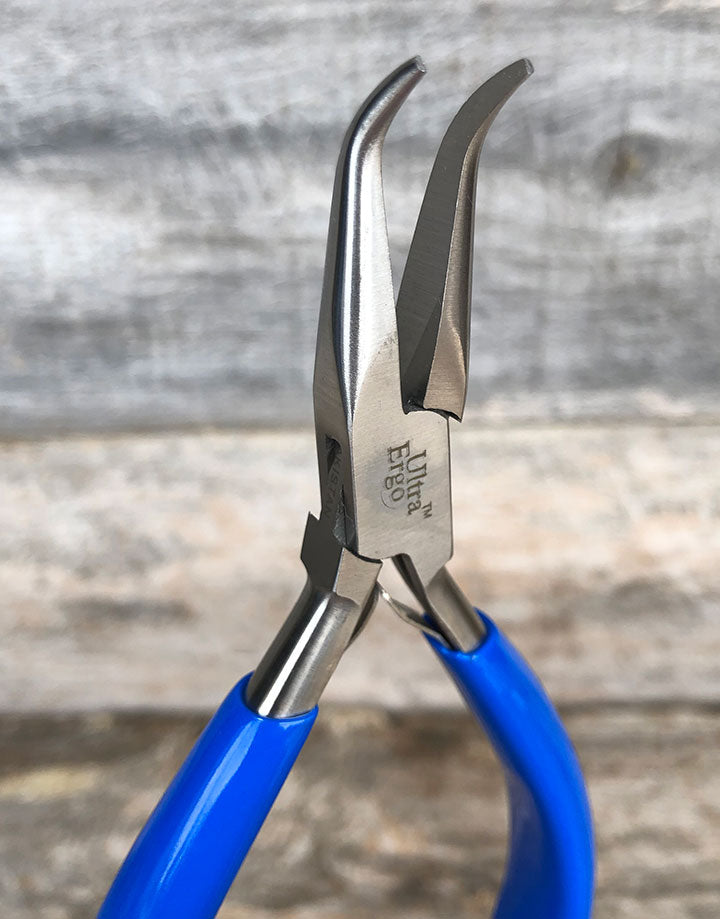 PL2850 = Ultra Ergo Bent Chain Nose Pliers 5-3/4''