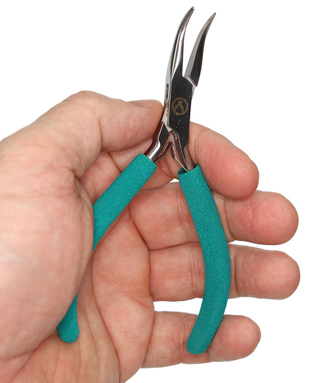PL6015 = Baby Wubbers Bent Chain Nose Pliers