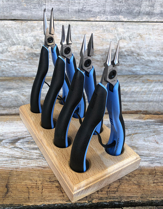 PL7897RX = Lindstrom RX 4 Piece Plier Set in Wood Stand