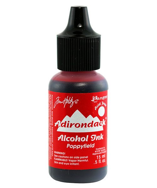 PM4069 = Tim Holtz Adirondack Alcohol Ink POPPYFIELD 0.5oz