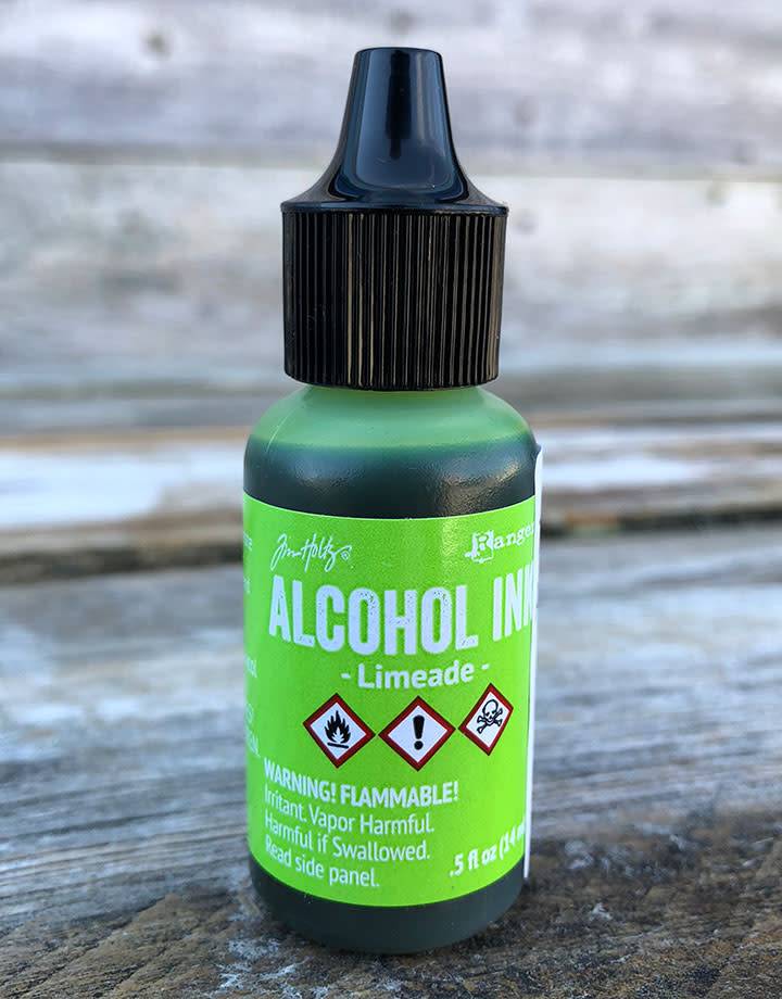 PM4079 = Tim Holtz Adirondack Alcohol Ink LIMEADE 0.5oz