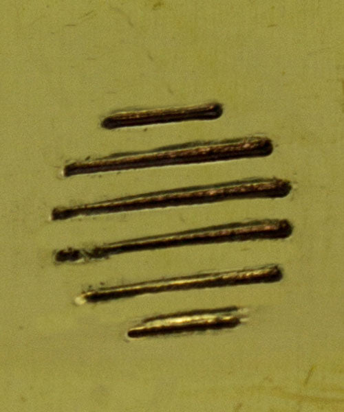 PN5001 = SOUTHWEST DESIGN STAMP - Parallel lines