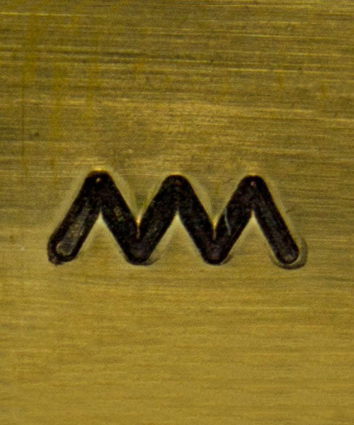 PN5010 = NATIVE AMERICAN DESIGN STAMP - ''Jagged'' line