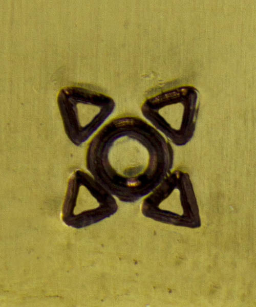 PN5066 = ALTERNATIVE DESIGN STAMP - Stylized sun