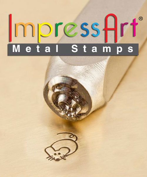 PN6256 = ImpressArt Design Stamp - mouse 6mm