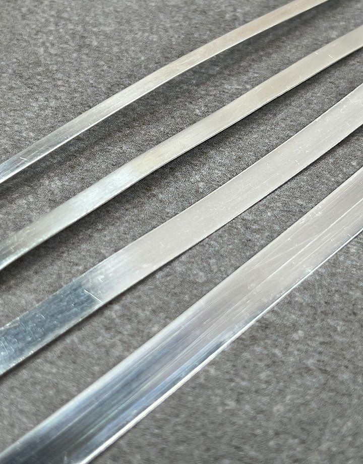 SPBW = Bezel Wire Plain Fine Silver Dead Soft (Sold per foot)