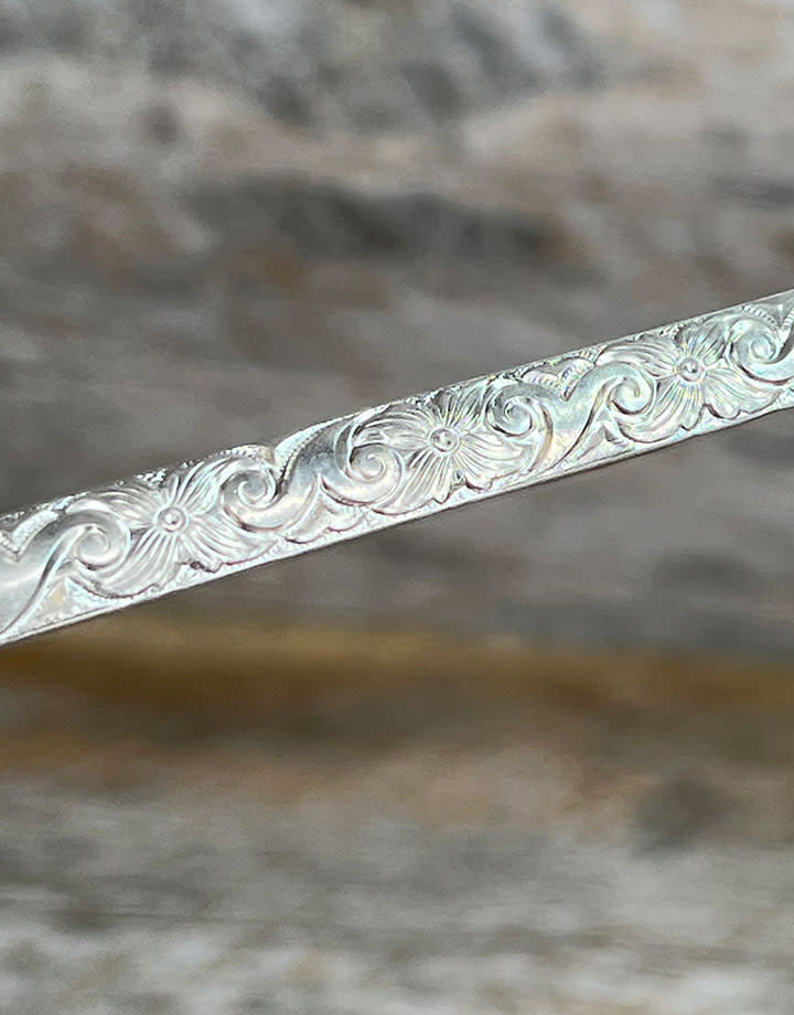 SPW15 = Pattern Wire Sterling Silver (Inch) 6.40 x 1.73mm