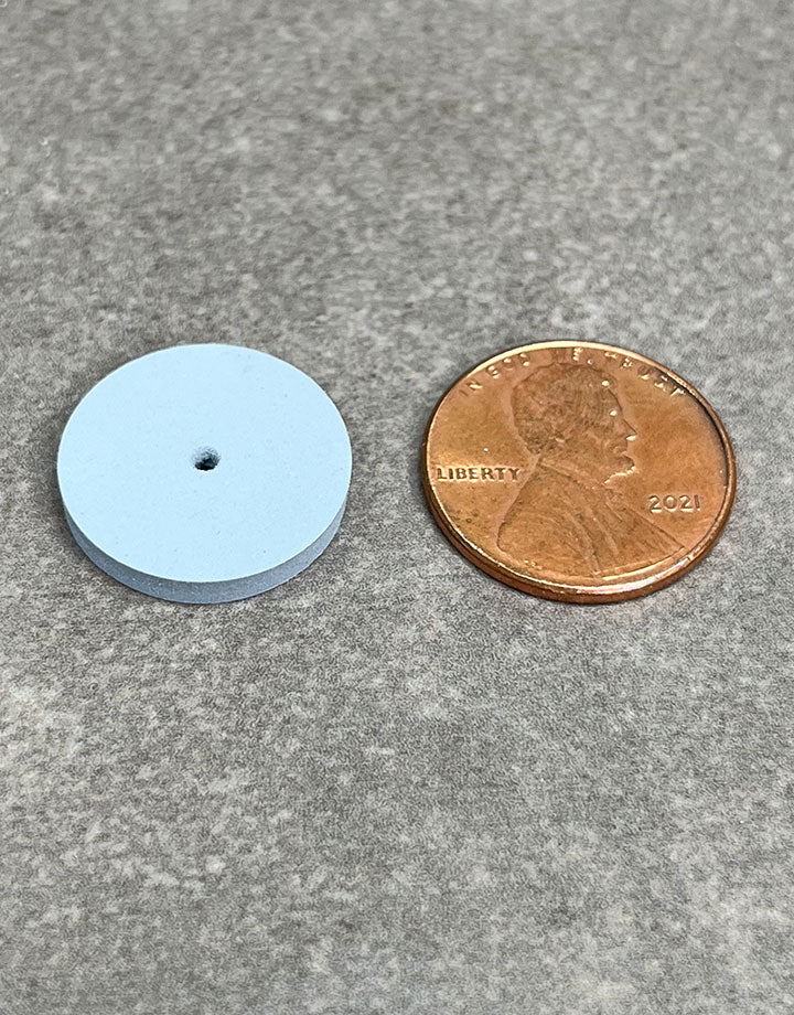 ST1364 = EVE Silicon Abrasives FINE/BLUE SQUARE EDGE WHEEL 5/8''(X10)