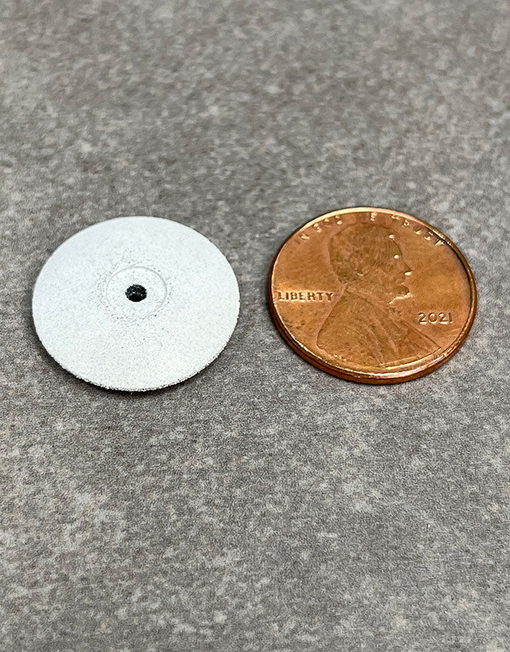 ST1369 = EVE Silicon Abrasives COARSE/WHITE KNIFE EDGE WHEEL 5/8'' (x10)