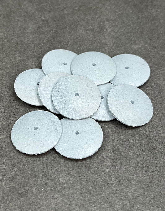 ST1370 = EVE Silicon Abrasives COARSE/WHITE KNIFE EDGE WHEEL 7/8" (x10)