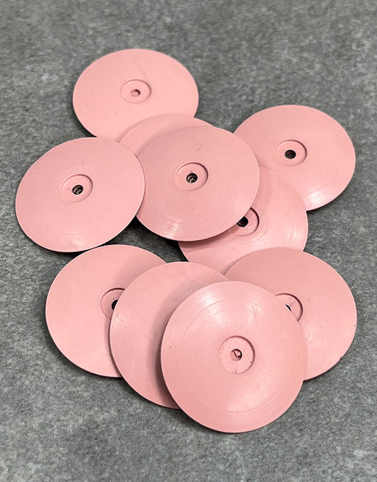 ST1383 = EVE Silicon Abrasives EXTRA FINE/PINK KNIFE EDGE WHEEL 7/8'' (x10)
