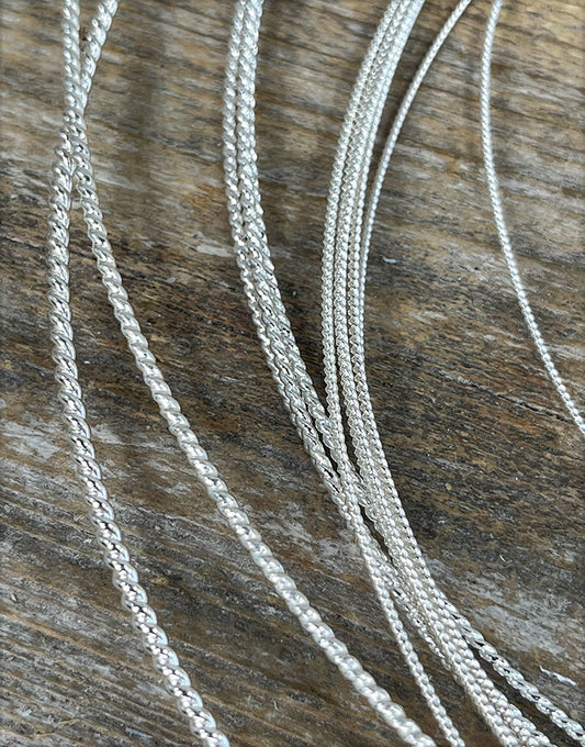 STW = Twist Sterling Silver Wire