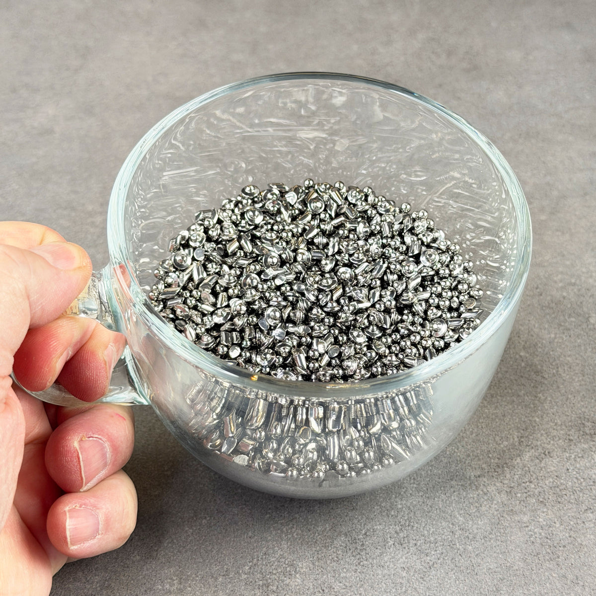 TM239 = Stainless Steel Small Mixed Tumbling Media - 2lbs