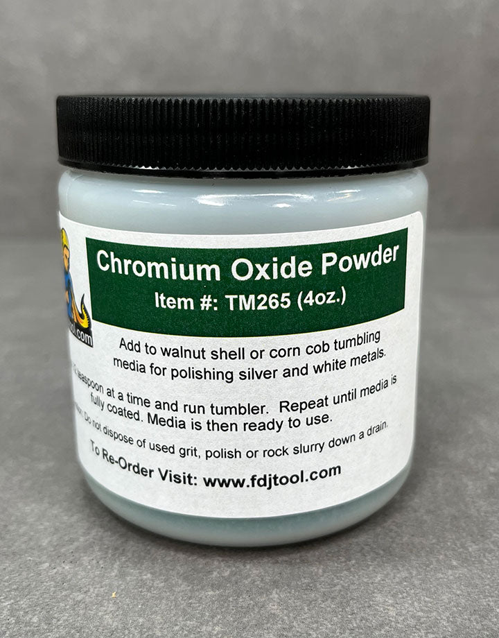 TM265 = Green Chromium Oxide Powder 4oz