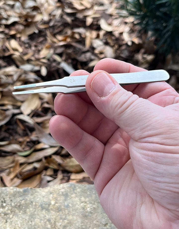 TW6002A = TWEEZER ANTIMAGNETIC #2A HOROTEC POLISHED POINTS