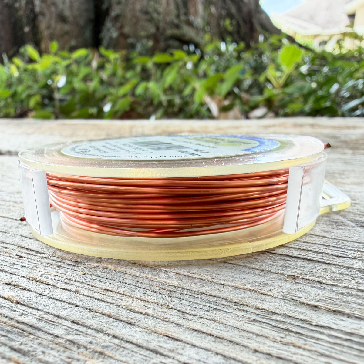 WR37018 = Artistic Wire Spool SP PEACH 18ga 20 feet