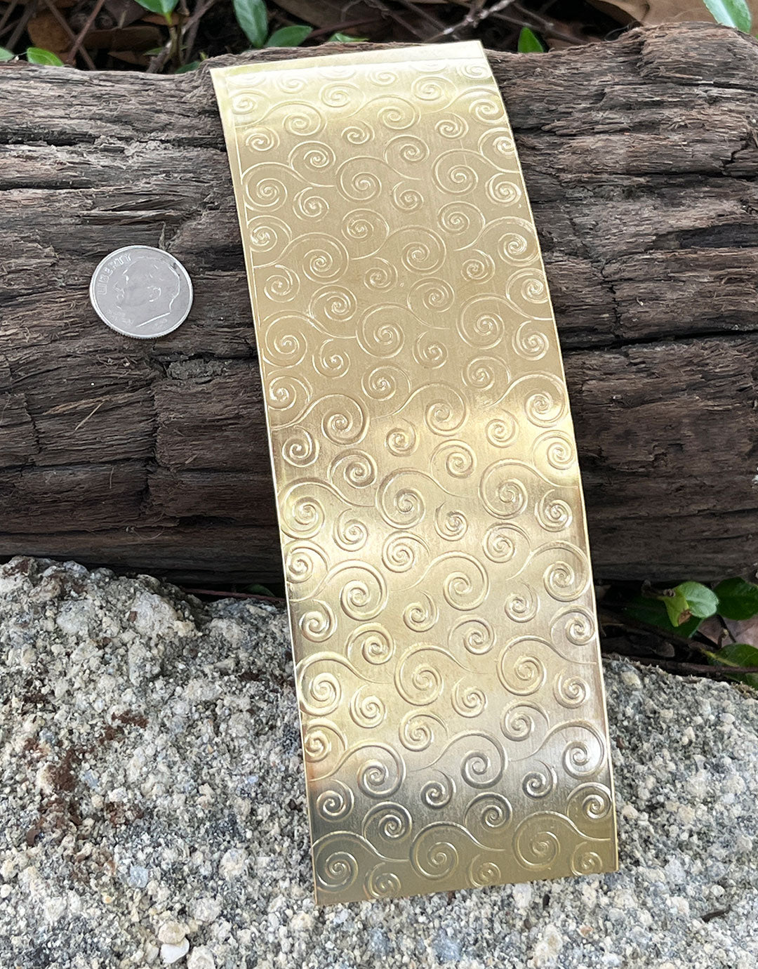 XSP33XX = Textured Sheet (Gust of Wind) 2" x 6" **Choose Metal**