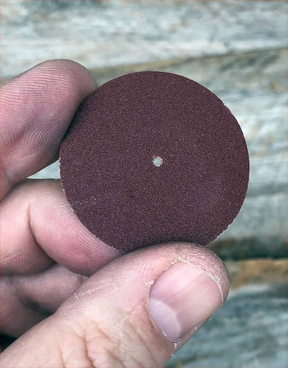 Aluminum Oxide Pinhole Sanding Disc 1-1/2"  (Pkg of 100) (10-0110X)