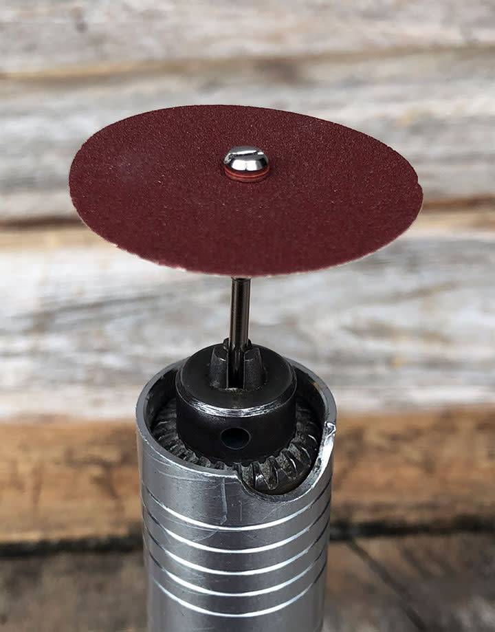 Aluminum Oxide Pinhole Sanding Disc 1-1/2"  (Pkg of 100) (10-0110X)