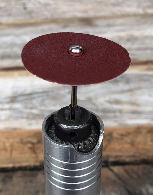 Aluminum Oxide Pinhole Sanding Disc 1-1/2"  (Pkg of 100) (10-0110X)