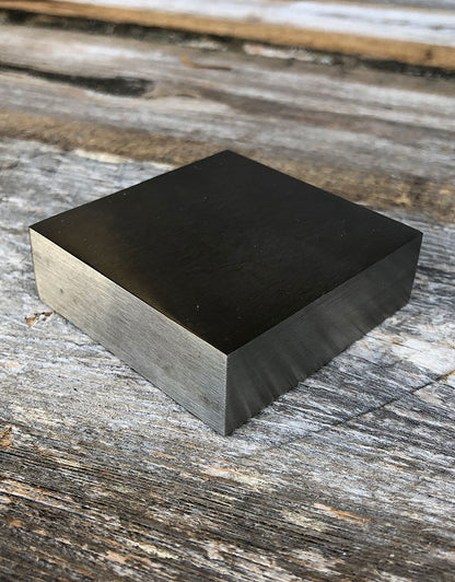 12-317 = Steel Bench Block Anvil 2-1/2'' x 2-1/2'' x 3/4''