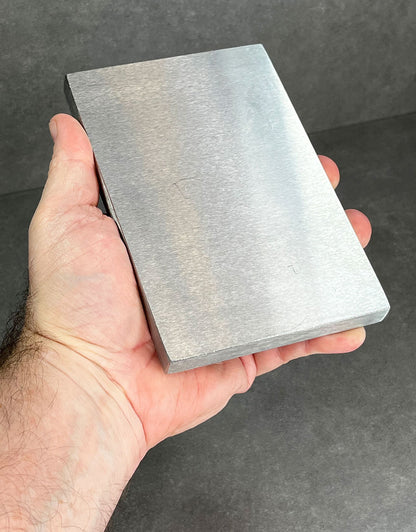 12-320 = Steel Bench Block Anvil 4" x 6" x 1/2"