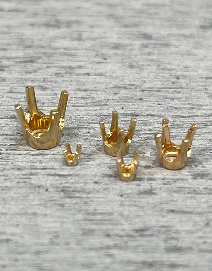 120 = 4 Prong Round Low Base Head 14KY