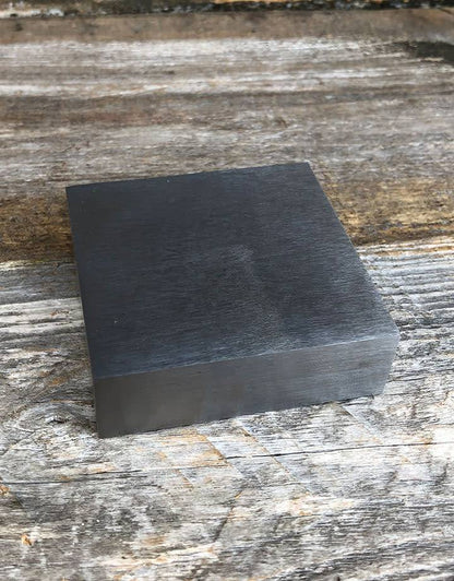 12-317 = Steel Bench Block Anvil 2-1/2'' x 2-1/2'' x 3/4''