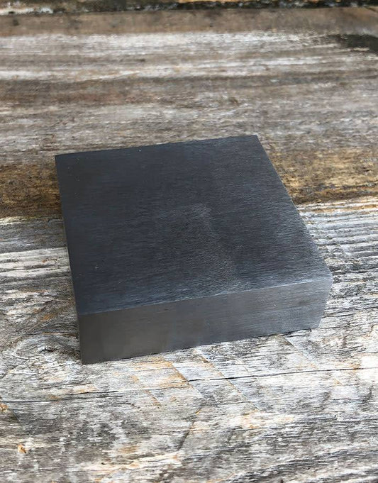 12-317 = Steel Bench Block Anvil 2-1/2'' x 2-1/2'' x 3/4''