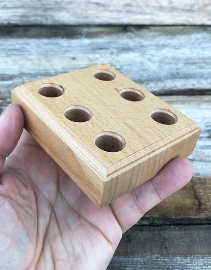 13-3153 = Wood Plier Block for 3 Pliers