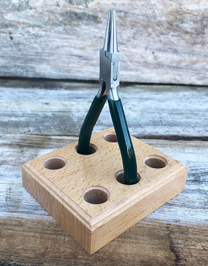 13-3153 = Wood Plier Block for 3 Pliers