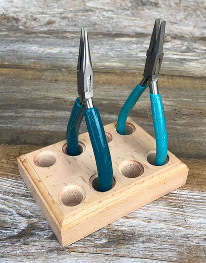 13-3154 = Wood Plier Block for 4 Pliers