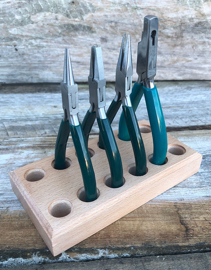 13-3156 = Wood Plier Block for 6 Pliers