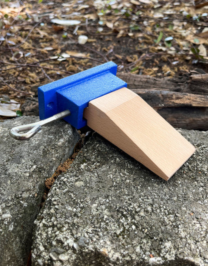 AN320 = Wood Bench Pin with Metal Holder