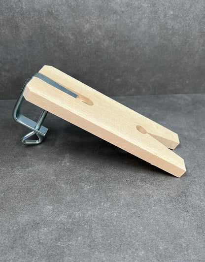 13-361 = Clamp On Bench Pin with "V" Slot