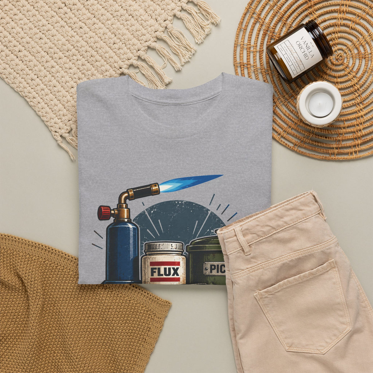 I Run on Propane, Flux & Pickle – Jeweler T-Shirt